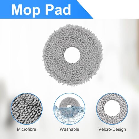 HoHumoca Kits d'accessoires pour Roborock Qrevo S/Qrevo Pro/Qrevo MaxV/Qrevo Plus Aspirateur, 1 Brosse Principale, 4 Filtres, 6 Sacs à poussière, 4 Serpillière, 6 Brosse Latérale HoHumoca Kits d'accessoires pour Roborock Qrevo S/Qrevo Pro/Qrevo MaxV/Qrevo Plus Aspirateur, 1 Brosse Principale, 4 Filtres, 6 Sacs à poussière, 4 Serpillière, 6 Brosse Latérale