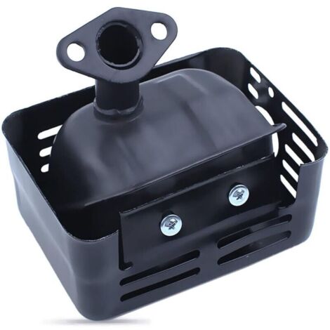 Kit de Silencieux Échappement pour Honda GX200 GX160 GX120 GX140, ADEFOL Echappement avec Tuyau + Joint + Bougie d'allumage Pièces de Rechange Silencieux Moteur Accessoires (1/4)