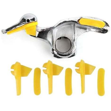 Support de changeur de pneu, support de changeur de pneu de voiture, accessoire tête de canard avec coussinet de protection (30 mm) (1/4)