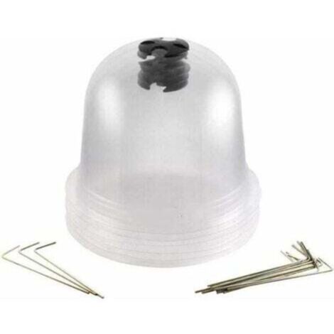 Cloches à salades Plastique - Lot de 6 (1/4)