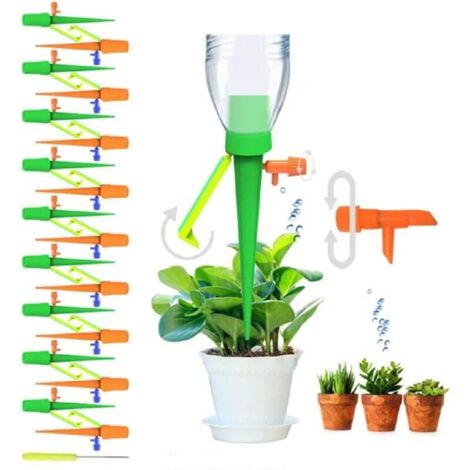 18 Pics Irrigation Goutte à Goutte Kit, D'arrosage Automatiques pour Plantes en Extérieur et Intérieur (1/4)
