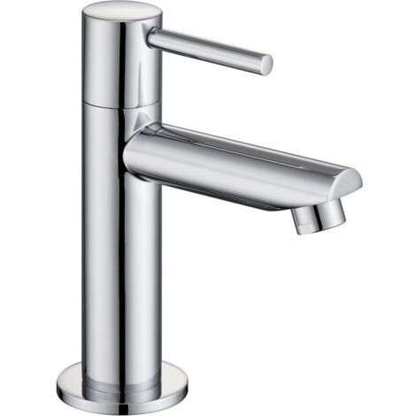 Robinet d'eau froide Robinet d'eau froide Robinet de lavabo Robinet de salle de bain pour toilettes d'invités à eau froide (1/4)