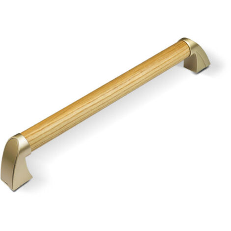 Barre D'appui Bois pour Salle de Bain, Etanche Antidérapant la Sécurité Barres D'appui pour Escaliers et Couloir 34cm