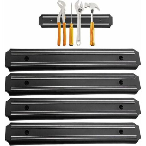 Porte Outils Mural magnetique 4 Pieces 33 cm x 5 cm Barre magnetique Outillage Barre aimantée pour Outils Panneau Porte Outils Barre aimantée Barre aimantée Barres magnétiques pour Outils (1/4)