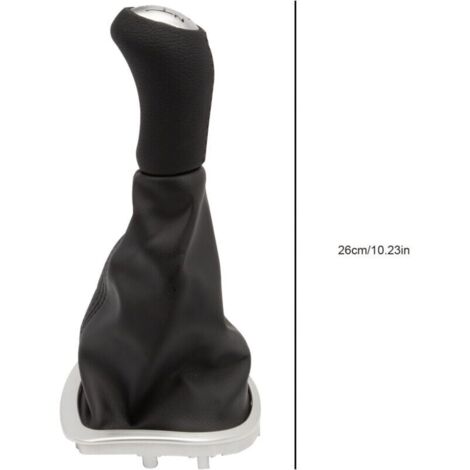 Pommeau Levier Vitesse 5 Vitesses + Botte - Compatible Clio 3, Megane 2/3, Laguna 2 - Références 8200379961