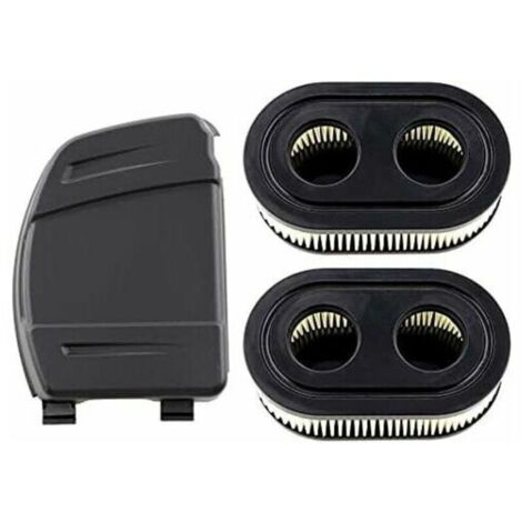 Ensemble de 2 Filtres à Air avec Couvercle de Filtre à Air pour Moteurs Briggs & Stratton 550E, 575EX, 575IS, 625EXI, 650EXI, 675EXI, 675IS, Remplace les Pièces 594106, 798339, 798452, 593260.-..D (1/4)