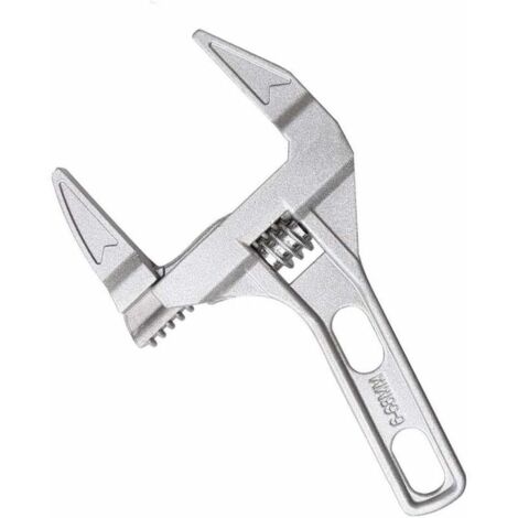Clés à molette 6-68mm Clé à mâchoire large Clé de salle de bain Outils à main en alliage d'aluminium pour serrer ou desserrer les écrous et les boulons (1/4)