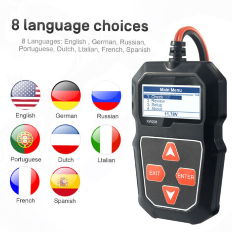 Testeur De Batterie 12V Et Alternateur Allume-Cigare – 6 LED Diagnostic Rapide & Fiable