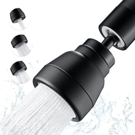 3 Modes Embout Robinet Cuisine Douchette- 360 Degrés Tête Douchette Evier Cuisine,Aérateur de Robinet Pivotant,Economiseur D'eau Pour Robinet, Adaptateur Robinet Universal Orientable (1/4)