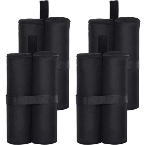 Paquet de 4 Poids Lourd de Sable Gazebo, qualité Industrielle pour Les Jambes, tentes Pare-Soleil, Parasol (1/4)