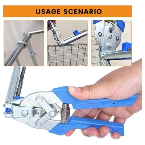 Hog Ring Clamp Set Type M Clous Ring Clamps Et 1800 Pcs M Clips Rapid Automatique Cloture Pince De Fixation Fil Pour Clotures Cages Pour Animaux De Compagnie Matelas De Voiture 92440315