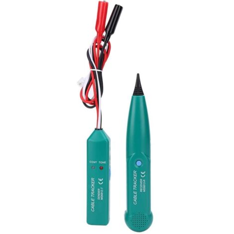 Traceur de Cable Electrique, Détecteur de Cable Électrique, MS6812 Traceur Cable, Multifonctionnel Testeurs de Circuits, Testeur de Câble Téléphonique pour Recherche de Ligne