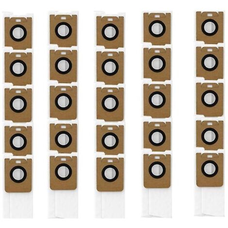 12 PièCes Sacs à PoussièRe pour Xiaomi Dreame Bot D10 plus RLS3D