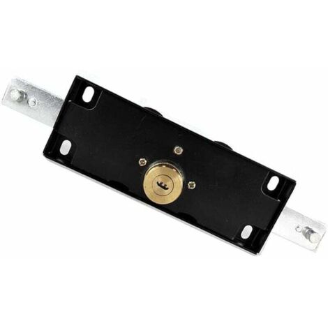 Serrure atomique robuste pour porte de garage - Pour portail roulant, porte coulissante (1/4)
