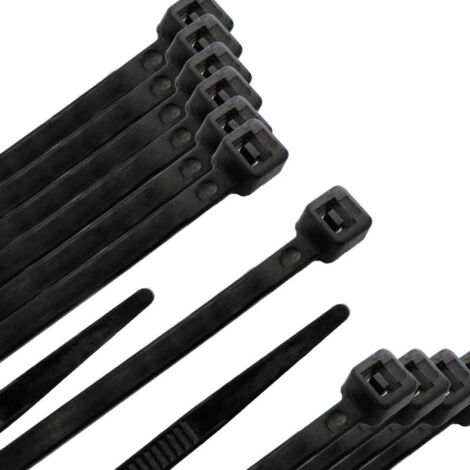 Bridas Nylon 100% Negra 7,8x540 mm. (Bolsa 100 Unidades) (1/4)