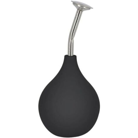 Pommeau de douche en acier inoxydable - Pour petites plantes, boutures de fleurs, semis - Noir (1/4)
