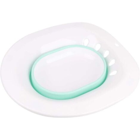 Bath Lavage Hanche Bassin Pliant Bidet Portable s'adapte sur la Toilette Trempage périnéal pour Femmes Enceintes de maternité hémorroïdaires(Vert) (1/4)