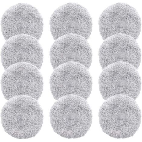 Chiffon de nettoyage de vitres multi-usages, forte absorption d'eau, 188, 168, 198, 388, compatible avec PhoReal, accessoires pour robot nettoyeur de vitres (12 pièces), OUYLAF