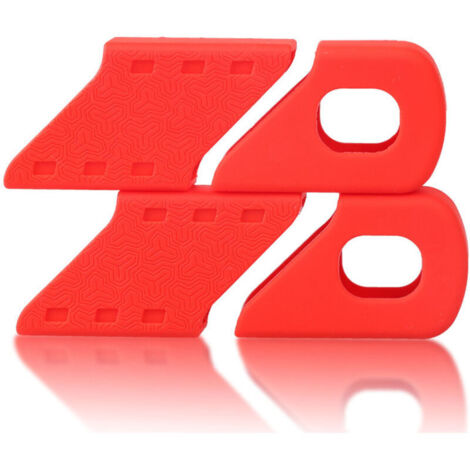 Lot de 4 protections de manivelle de vélo en silicone (1/4)