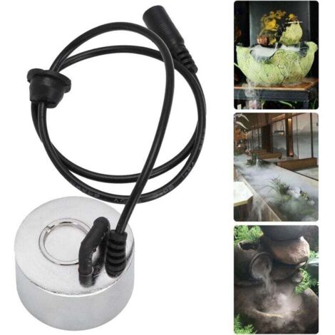 Brumisateur, mini fontaine de jardin en alliage de zinc, accessoires de fontaine intérieure et extérieure 4,64 mm (1/4)
