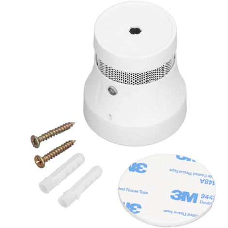 Détecteur d'incendie de fumée, Support WIFI pour application Tuya, avec alerte vocale et lumière LED, alarme de fumée intelligente pour la maison (1/4)