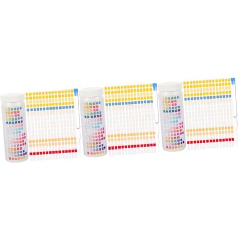 150 Pièces Papier Test De La Qualité De L'eau Bandelettes De Test Pour L'eau Potable Kit De Test D'eau De Piscine (1/4)