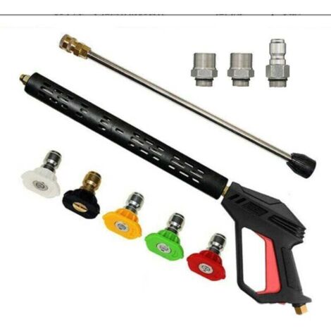 Kit de nettoyage Kit de buse de pistolet de nettoyage haute pression 4000psi M22 nettoyage de jardin (1/4)