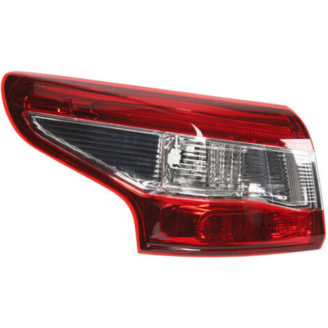 Feu arrière de voiture étanche et résistant aux chocs, aile extérieure LED, pour Qashqai MK2 J11 2014 à 2016, 12V gauche: 26555-4EA0A