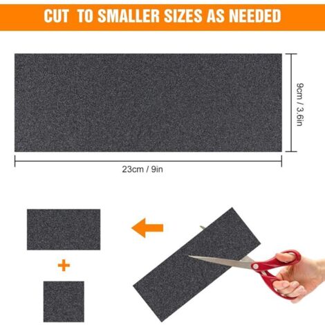 Kit Papier Abrasif Humide/Sec 240 à 10000 – 42 Feuilles 4.5x5.5'' Pour Ponçage Auto, Métal, Bois & Polissage