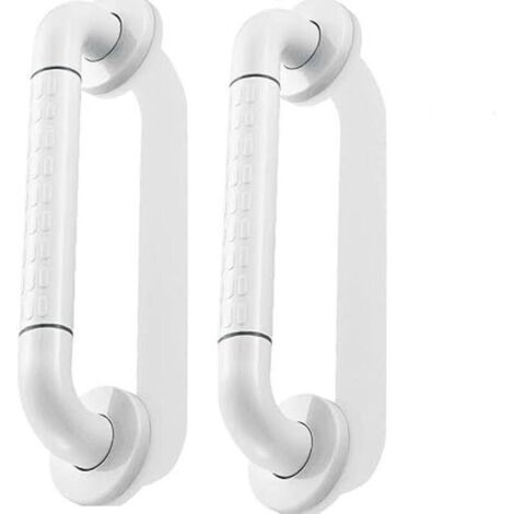 Poignée douche ventouse, Barre D'appui WC en acier Inoxydable avec Fluorescence, 40 cm (1/4)
