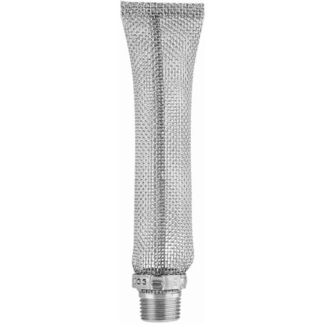 Filtre à tamis pour brassage de bière maison en acier inoxydable 304 (6 pouces)