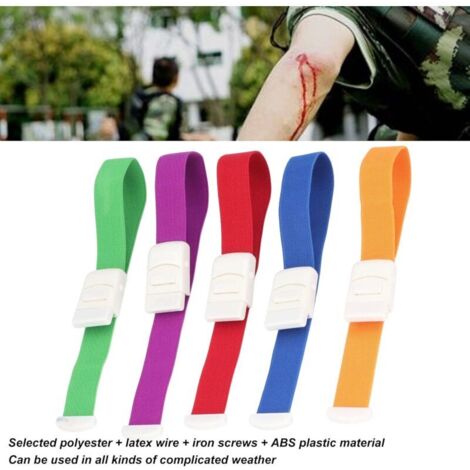 Garrot Sauvetage Garrot Médical Urgence - Band'hémostase Premiers Secours - Utilisation Une Main équipement Premiers Secours