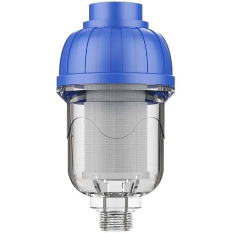 Filtre à sédiments réutilisable de 1,27 cm, filtre à sédiments rotatif, filtre à eau en maille d'acier inoxydable 316 de 40 μm, adapté aux machines à laver et aux chauffe-eau