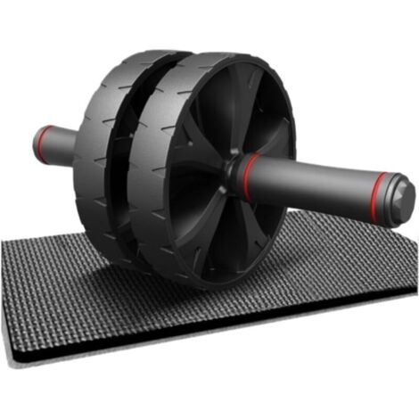 Roue abdominale pour exercices abdominaux, équipement pour entraînement de force abdominale exigeant, roue abdominale auxiliaire pour gymnases à domicile