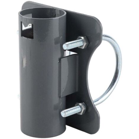 Support de poteau d'antenne rectangulaire 30 mm-50 mm, adaptateur de support universel réglable en U, support de montage d'antenne sur toit compatible avec l'antenne parabolique rectangulaire V2 (1/4)