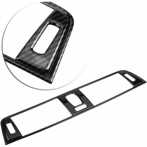 Fibre de Carbone Couverture de la Console Garniture de Climatisation pour série 3 F30 13-18 (1/4)