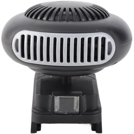 Petit Chauffage D'Appoint Portable 170W 18V Batterie - 2 Vitesses Pour Chantier - Compatible Makita
