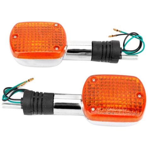 Une paire de clignotants de moto pour Honda 8mm