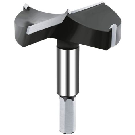 Foret à bois 75 mm, foret à bois en carbure de tungstène pour bois dur, foret à bois, foret à charnière, kit d'outils pour bois, contreplaqué, plastique