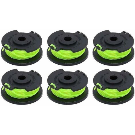 Accessoire pour débroussailleuse Lot de 6 bobines de rechange pour coupe-bordures Rac143 compatible Ryobi 36 V (1/4)