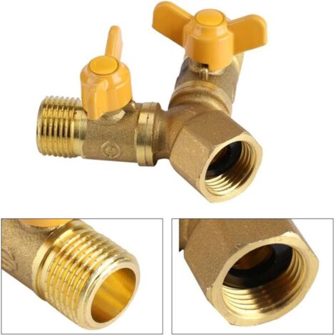 Raccord Tuyau Cloison Laiton 8mm – Lot De 2 – Connecteur Barb Robustesse Et Étanchéité – Qualité Pro