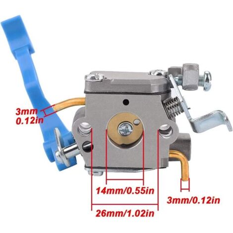 Carburateur pour Husqvarna 125B 125BVX 125BX, tondeuse à feuilles