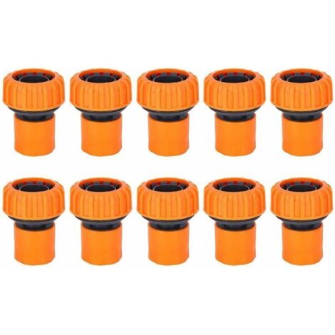 10 Pièces Connecteur Rapide De Tuyau D'Arrosage En Plastique, Raccord De Tuyau D'Arrosage Kit De Dégagement Rapide Raccords De Tuyau Et Adaptateurs Pour Arrosage De Jardin