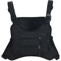( noir)Sac à outils Sac Poitrine réfléchissant