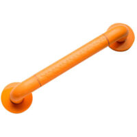 Maniglie di sicurezza per il bagno, maniglie per doccia, maniglioni di sostegno, maniglioni di sostegno per il bagno per anziani e disabili, portasciugamani da parete in acciaio inox - 300 mm (giallo)