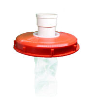 Coperchio per serbatoio IBC con filtro in nylon lavabile per serbatoio di acqua piovana IBC da 1000 litri, filtro per coperchio IBC, accessori per serbatoio IBC, filtro per acqua piovana in nylon (tes