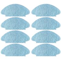 Lot de 8 serpillères pour aspirateur Tefal Rowenta Explorer/X-plorer 20 40 50 Serie