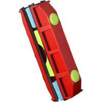 Spazzola per la pulizia, lavavetri magnetico per doppi vetri di spessore 20-28 mm - Pulitore magnetico con 2 panni in microfibra per vetri esterni alti o difficili da raggiungere, A