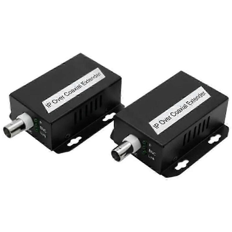Réseau IP vers émetteur coaxial, prolongateur de signal réseau pour ...