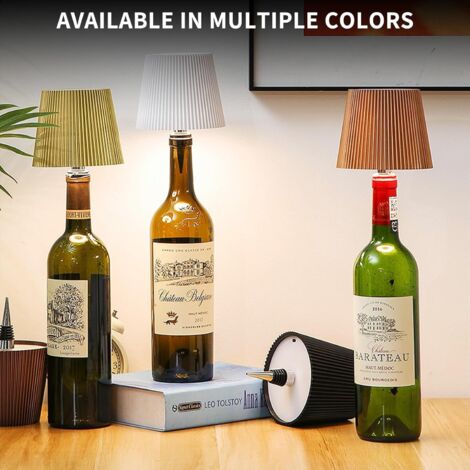 Lumière ambiante Best-seller transfrontalier Lampe de bouteille de vin créative